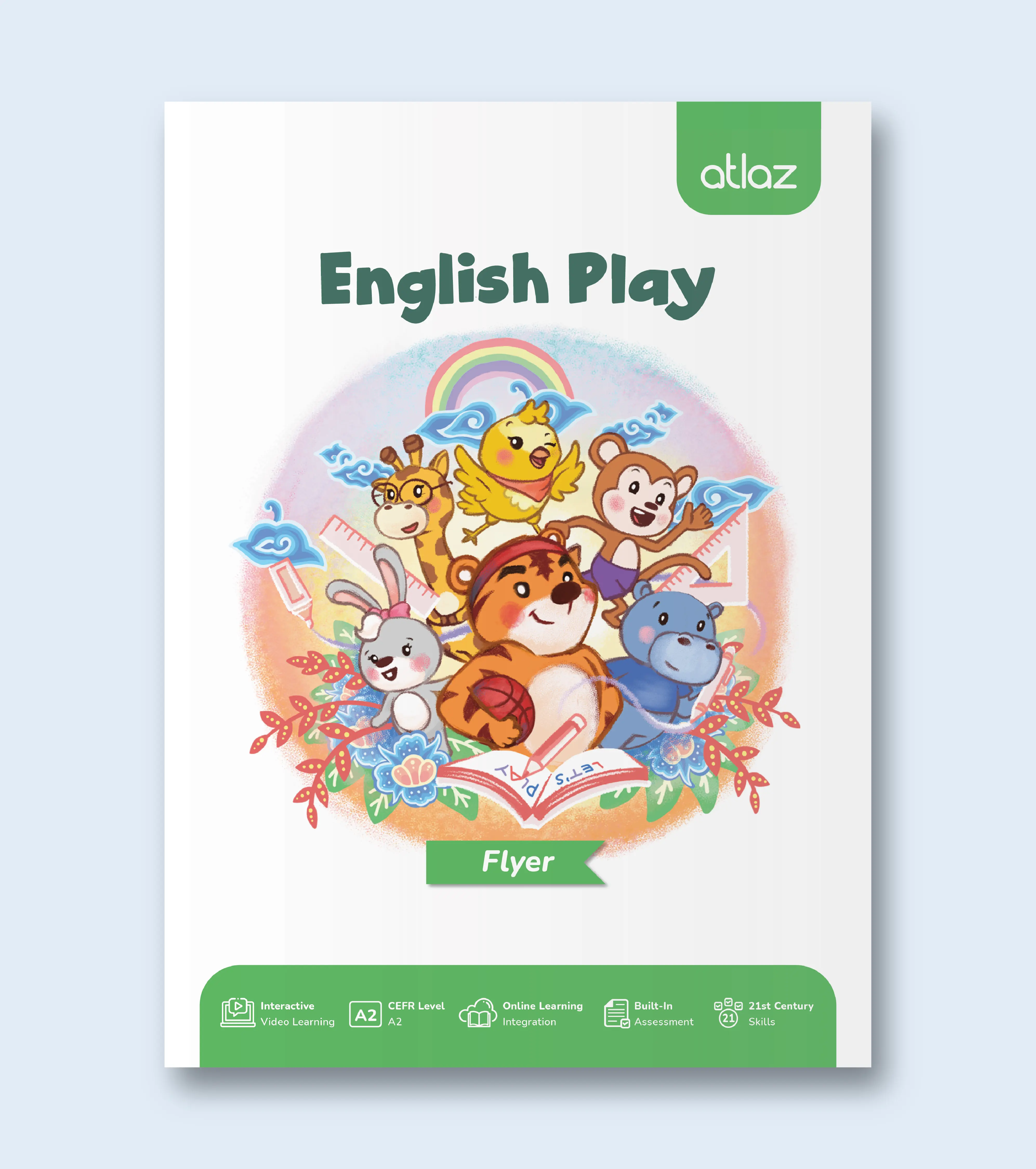 Atlaz book - English Play Flyer