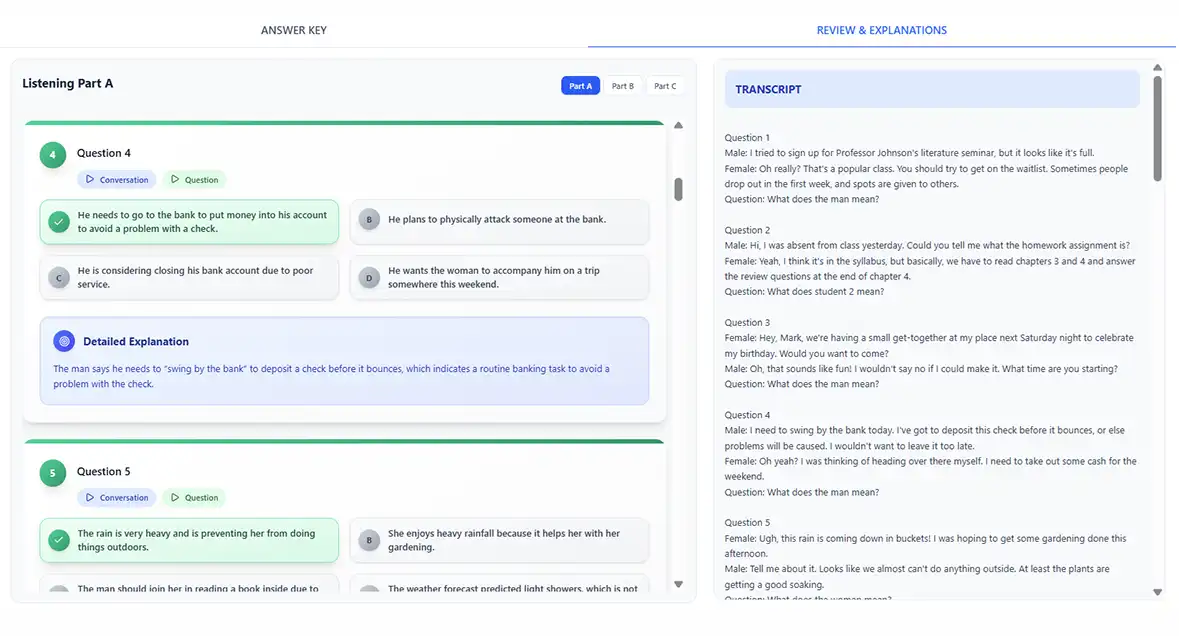 Listening Comprehension preview